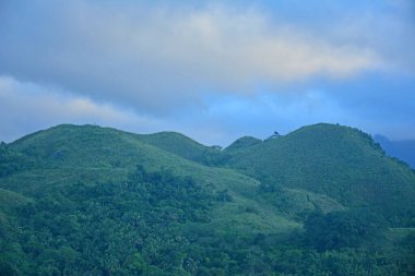 Tanay, Rizal, Filipinler 'deki Hazine Dağı' nın yukarıdan görüntüsü