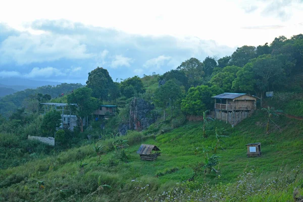 Rizal Dec Treasure Mountain Overview House December 2019 Tanay Rizal — Stok fotoğraf