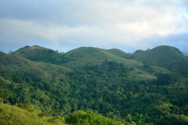 Tanay, Rizal, Filipinler 'deki Hazine Dağı' nın yukarıdan görüntüsü