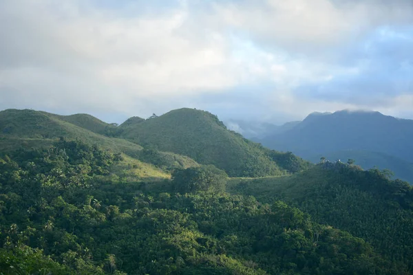 Tanay Rizal Filipinler Deki Hazine Dağı Nın Yukarıdan Görüntüsü — Stok fotoğraf
