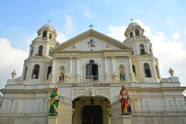 MANILA, PH - OCT. 5: Minor Basilica of the Black Nazarene or also known as Quiapo church facade on October 5, 2019 in Manila, Philippines.