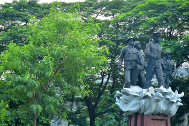 MANILA, PH - OCT. 5: General Douglas MacArthur monument on October 5, 2019 in Manila, Philippines.