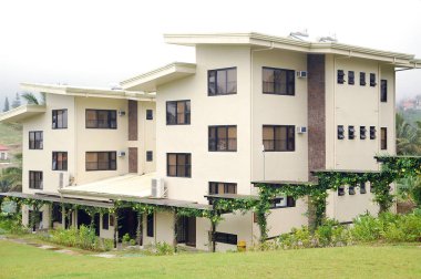 CAVITE, PH - OCT. 10: Center for Community Transformation (CCT) dormitory facade on October 10, 2015 in Cavite, Philippines. CCT serves as a spiritual and professional development retreat for people