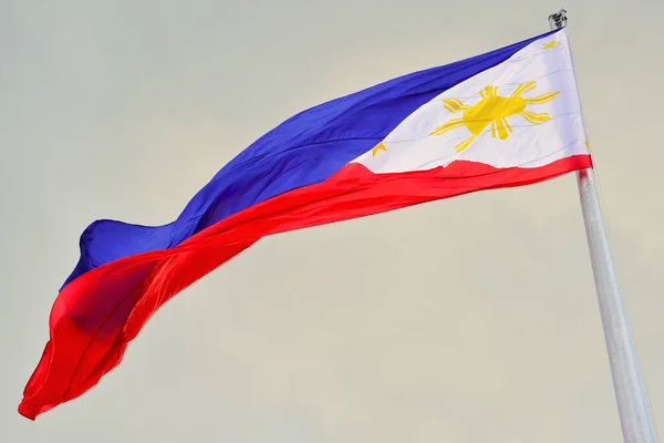 Manila Dec Philippine National Flag December 2016 Manila Philippines Philippine — Stockfoto