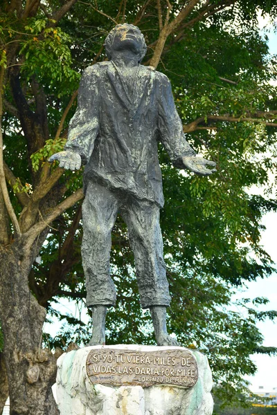 Manila Dec Lorenzo Ruiz Statue December 2016 Manila Philippines — Stock fotografie