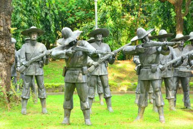 MANILA, PH- DEC. 29: The martydom of Jose Rizal on December 29, 2016 in Roxas Boulevard, Manila, Philippines.