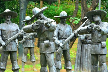 MANILA, PH- DEC. 29: The martydom of Jose Rizal on December 29, 2016 in Roxas Boulevard, Manila, Philippines.