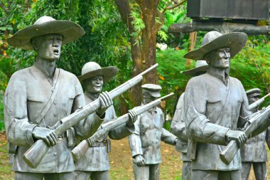 MANILA, PH- DEC. 29: The martydom of Jose Rizal on December 29, 2016 in Roxas Boulevard, Manila, Philippines.