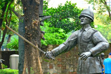 MANILA, PH- DEC. 29: The martydom of Jose Rizal on December 29, 2016 in Roxas Boulevard, Manila, Philippines.