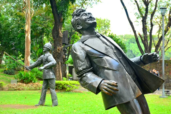 Manila Dec Martydom Jose Rizal December 2016 Roxas Boulevard Manila — Stockfoto