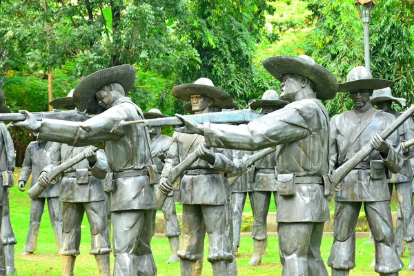 Manila Dec Martirio José Rizal Diciembre 2016 Roxas Boulevard Manila — Foto de Stock