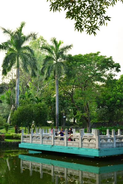 Manila Dec Chinese Garden Rizal Park December 2016 Roxas Boulevard — 图库照片