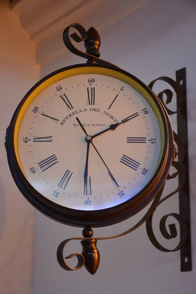 Manila Ene Reloj Vintage Estrella Del Norte Chinatown Museum Enero —  Fotos de Stock