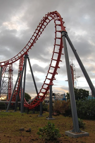 Laguna Nov Enchanted Kingdom Theme Park Space Mountain Roller Coaster — Fotografia de Stock