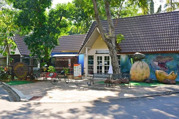 Bangkok Dec Dusit Zoo Children Library Facade December 2016 Khao — Stok fotoğraf