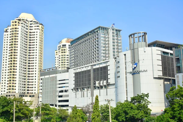 Bangkok Dec Platinum Fashion Mall Facade Грудня 2016 Року Бангкоку — стокове фото