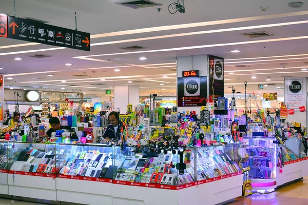 Bangkok Dic Estacionamiento Accesorios Teléfono Fachada Del Centro Comercial Moda —  Fotos de Stock