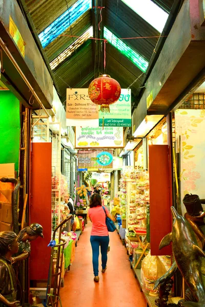 Bangkok Dic Estaciones Mercado Mercado Fin Semana Chatuchak Diciembre 2016 — Foto de Stock