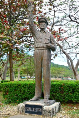 CAVITE, PH - DEC. 3: General Douglas MacArthur statue at Corregidor island on December 3, 2016 in Cavite, Philippines. Corregidor is an island located at the entrance of Manila Bay.