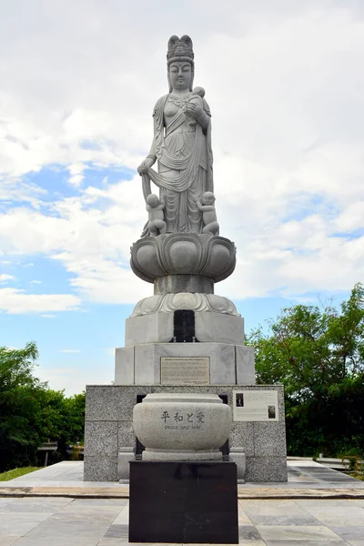 Cavite Dec Japanese Garden Peace Kan Non Statue Corregidor Island — Stockfoto