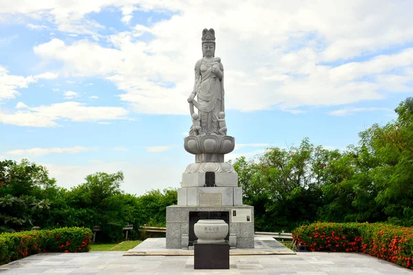 Cavite Dec Japanese Garden Peace Kan Non Statue Corregidor Island — Stock Photo, Image