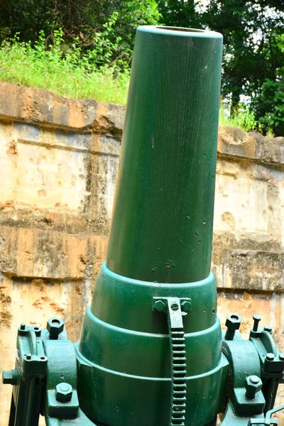 Cavite Dec Battery Way Mortar Cannon Display Corregidor Island December — стокове фото