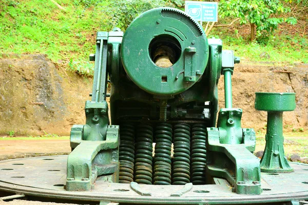 Cavite Dec Battery Way Mortar Cannon Display Corregidor Island December — стокове фото