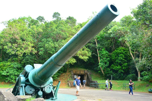 Cavite Dec Battery Hearn Mortar Cannon Corregidor Island December 2016 — Stock Fotó