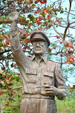 CAVITE, PH - DEC. 3: General Douglas MacArthur statue at Corregidor island on December 3, 2016 in Cavite, Philippines. Corregidor is an island located at the entrance of Manila Bay.
