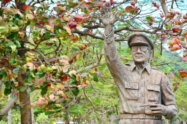 CAVITE, PH - DEC. 3: General Douglas MacArthur statue at Corregidor island on December 3, 2016 in Cavite, Philippines. Corregidor is an island located at the entrance of Manila Bay.