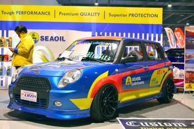 PASAY, PH - NOV. 6: Lifan car at Manila Auto Salon on November 6, 2016 in SMX Convention Center, Pasay, Philippines.
