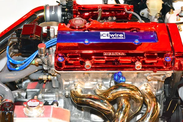 Паси Штат Пенсильвания Сша Ноября Двигатель Автомобиля Honda Автосалоне Маниле — стоковое фото