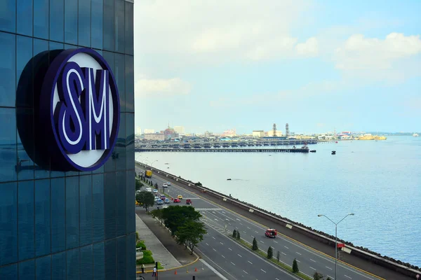 Cebu, Ph - 8 Ekim 2016, Sm Seaside City tabelası, Cebu, Filipinler.