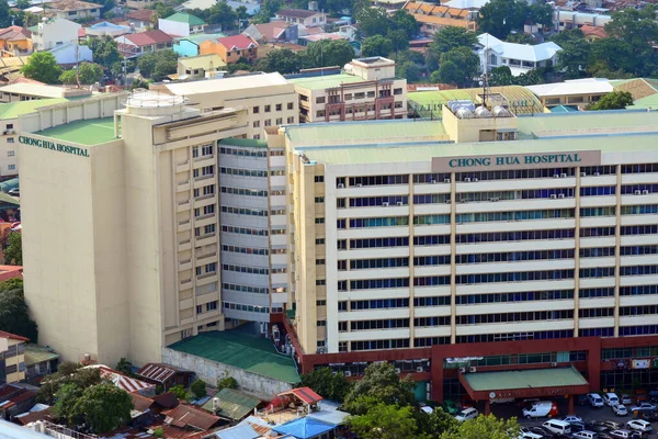 Cebu Oct Chong Hua Hospital Facade October 2016 Cebu Philippines — Stock Photo, Image