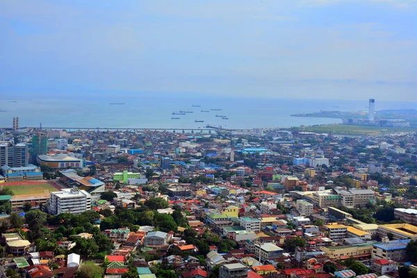 Cebu Oct Cebu Stadsöversikt Den Oktober 2016 Cebu Filippinerna Cebu — Stockfoto