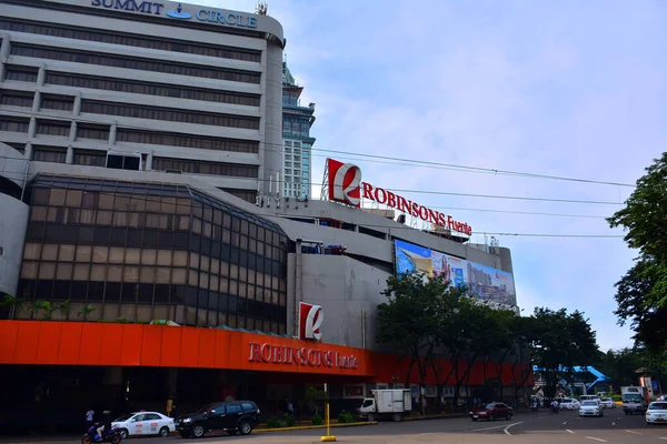 Cebu Oct Fachada Del Centro Comercial Robinsons Fuente Octubre 2016 — Foto de Stock