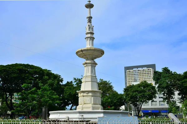 Cebu Października Fontanna Fuente Osmena Park Października 2016 Cebu City — Zdjęcie stockowe