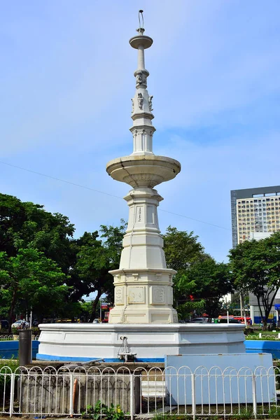 Cebu Oct Fuente Osmena Park Water Fountain October 2016 Cebu — Stock Photo, Image