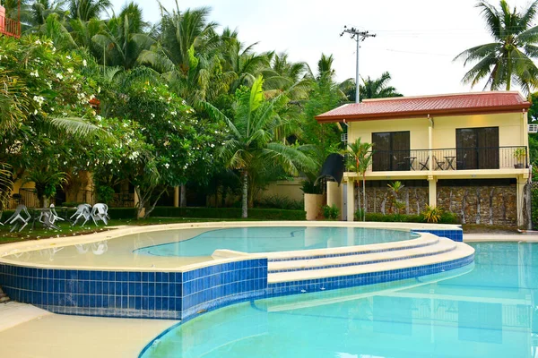 Negros Oriental Agosto Residenza Privata Vip Resort Piscina Agosto 2016 — Foto Stock
