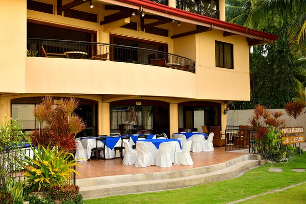Negros Oriental Αυγούστου Πρόσοψη Του Private Residence Vip Resort Στις — Φωτογραφία Αρχείου