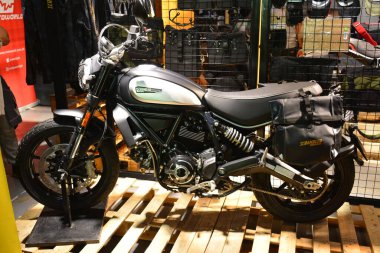 Pasig, Ph-Mar. 7: Ducati motosikleti 7 Mart 2020 'de Pasig, Filipinler' de 2. Ride Ph, Filipinler 'de bir motosiklet sergisidir..