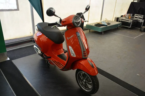 Pasig Marus Vespa Primavera Спеціальне Видання Мотоцикла Ride Березня 2020 — стокове фото