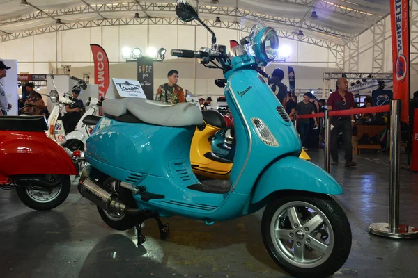 Pasig Mar Vespa Motorcycle 2Nd Ride March 2020 Pasig Philippines — Stock Photo, Image