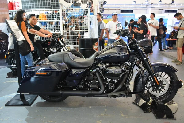 Pasig Mar Harley Davidson 2019 Touring Road King Moto Especial — Fotografia de Stock