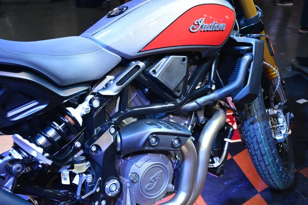 Pasig Marc Indiska Motorcykel Ftr 1200 2Nd Ride Den Mars — Stockfoto