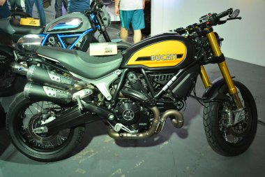 Pasig, Ph-Mar. 7: Ducati motosikleti 7 Mart 2020 'de Pasig, Filipinler' de 2. Ride Ph, Filipinler 'de bir motosiklet sergisidir..