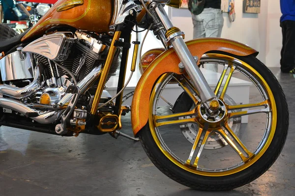 Pasig Marc Orange Harley Davidson Motorcykel 2Nd Ride Den Mars — Stockfoto