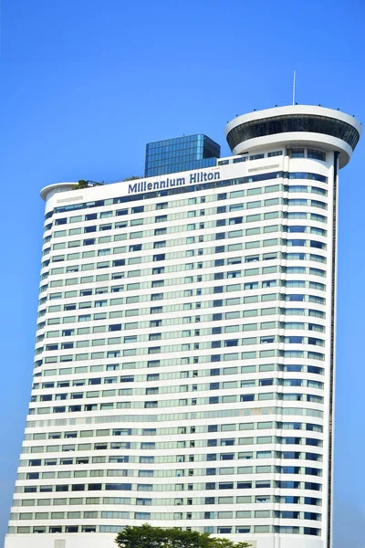 Бангкок Штат Теннесси Dec Фасад Отеля Millennium Hilton Bangkok Декабря — стоковое фото
