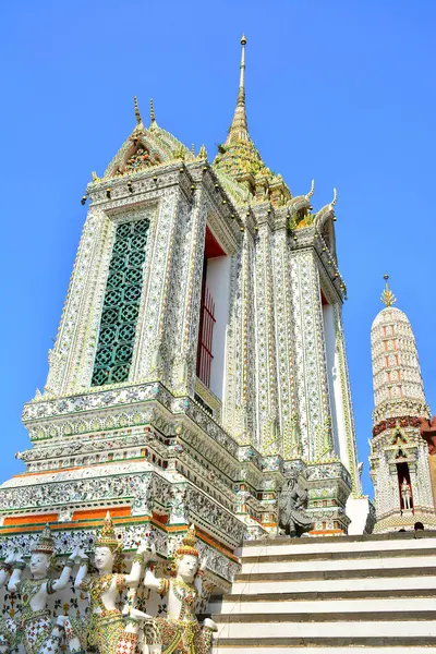 Bangkok Dic Fachada Wat Arun Diciembre 2016 Bangkok Tailandia Wat — Foto de Stock