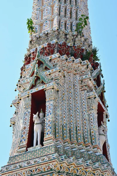 Bangkok Dic Fachada Wat Arun Diciembre 2016 Bangkok Tailandia Wat —  Fotos de Stock